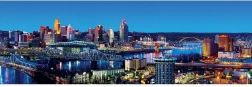 Panoramske puzzle MASTERPIECES Cincinnati, Ohio 1000 dijelova