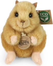 Plišana zlatna hrčica 16 cm eco‑friendly Rappa