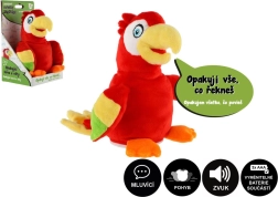 Papiga Jaroušek ponavljajući rečenice plišana igračka