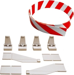 Branik i držači za Carrera Evolution, Digital 132 i Digital 124 staze – set 3 m