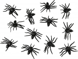 Strašna dekoracija pauci za Halloween