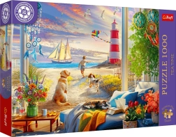 Puzzle TREFL Premium Plus Ljetni povjetarac 1000 dijelova