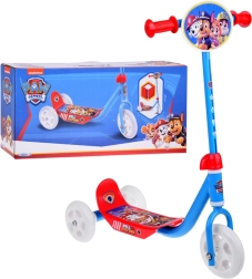 Trokoturalni dječji romobil PAW PATROL, crveno‑plavi, do 20 kg
