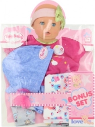 Odjeća za lutku 45 cm s pelenom