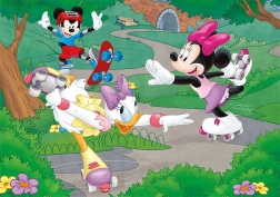 Puzzle Minnie se bavi sportom 100 XL dijelova