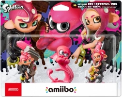 amiibo figurice SPLATOON Octoling – set 3 kom
