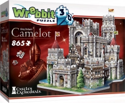 3D puzzle dvorac Camelot WREBBIT, 865 dijelova
