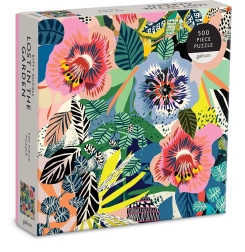 GALISON kvadratna slagalica Izgubljeni u vrtu 500 dijelova