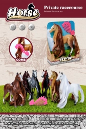 Igračka konjić s češljićem