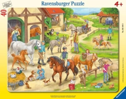 Puzzle Konjska farma Ravensburger 40 dijelova