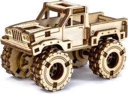 Drvene 3D puzzle – monster truck za sastavljanje
