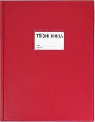 Mape za razrednu knjigu A4 s prozorčićem – crvene Classic