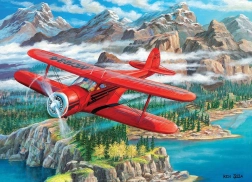 Slagalica COBBLE HILL Zrakoplov Beechcraft Staggerwing 500 dijelova