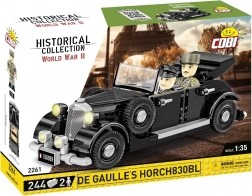 Konstrukcijski set automobila HORCH 830 BL De Gaulle – model 1:35
