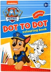 Bojanke i puzzle PAW PATROL A4 s naljepnicama