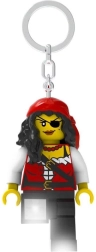 Svjetleći privjesak za ključeve LEGO piratska princeza s LED