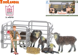 Zoolandia životinje farma s mladuncima i dodacima – set svinje ili ovce