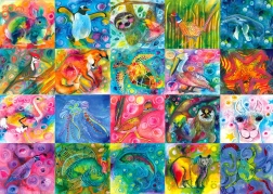 Puzzle Čarolija životinja 1000 dijelova