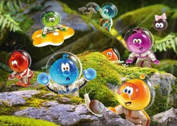 Puzzle SCHMIDT Spacebubble Club: slijetanje u mahovitu šumu 1000 dijelova