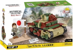Konstrukcijski set tenka TYPE 95 HA-GO 1:35 od COBI-ja