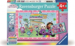 Ravensburger puzzle Gabinin čarobni kućica 2x24 dijelova