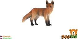 Zooted Red Fox Figurine 9 cm