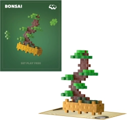 Plus-Plus cvijeće zelena bonsai građevni set