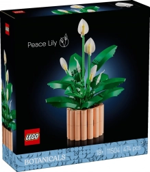 LEGO Botanicals toulitka (spathiphyllum) – set za odrasle