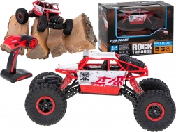 RC auto Rock Crawler 1:18 4WD 2,4 GHz – Crvena