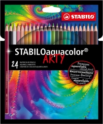 Set akvarel bojica Stabilo Aquacolor Arty 24 kom