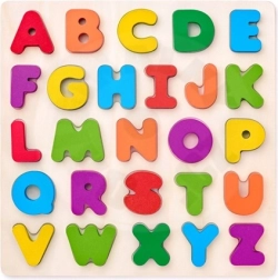 WOODYLAND ABC Letter Puzzle Board