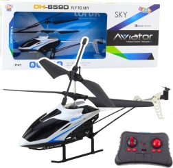 RC helikopter Aviator s LED osvjetljenjem i rotacijom 360°