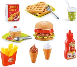 Šareni set hrane za djecu