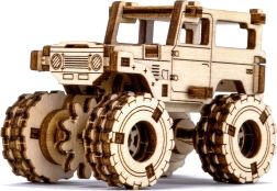 Drvene 3D puzzle – model monster trucka inspiriran TOYOTA FJ40
