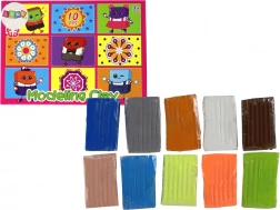 Umjetnička set plastelin modelina 10 boja