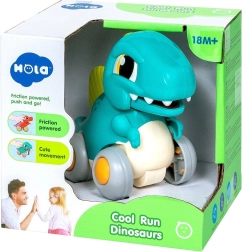 Interaktivni dinosaur na inercijski pogon – tirkizni