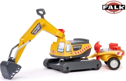 Guralica Super gusjeničarski bager s prikolicom