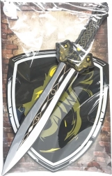 pjenušavi mač i štit lav