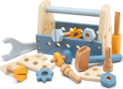 Drveni set alata za male majstore