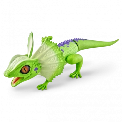 Robo Alive robotska gušterica s ovratnikom – narančasta