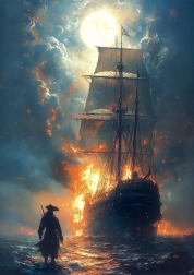 Puzzle s plamenovima 1000 dijelova