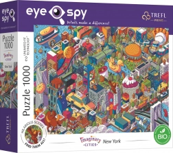Puzzle Trefl Eye-Spy Imaginary Cities: New York, SAD 1000 dijelova