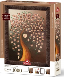 Puzzle s okvirom i ljepilom 3u1 99 Allahovih imena 1000 komada