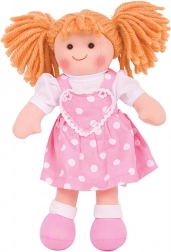 Tkanena lutka Ruby 28 cm