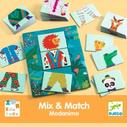 DJECO društvena igra Mix & Match Modanimo