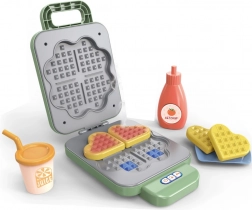 Zeleni pekač za vafle za djevojaćinska kućanstva