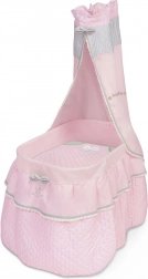 Pokretni krevetić za lutke s baldahinom i poplunom Sophie – DeCuevas