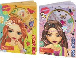 Knjiga sa samoljepljivim naljepnicama – obuci svoju lutku A5