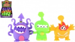 Antistresni gnjecavi izvanzemaljac – sluzava igračka 8–9 cm, 3 boje