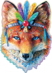 Drvene puzzle WOODEN CITY mistična lisica 250 dijelova